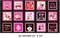 Benartex Valentine Love You Boxes Black Dogs Cats 100% Cotton Price per Panel